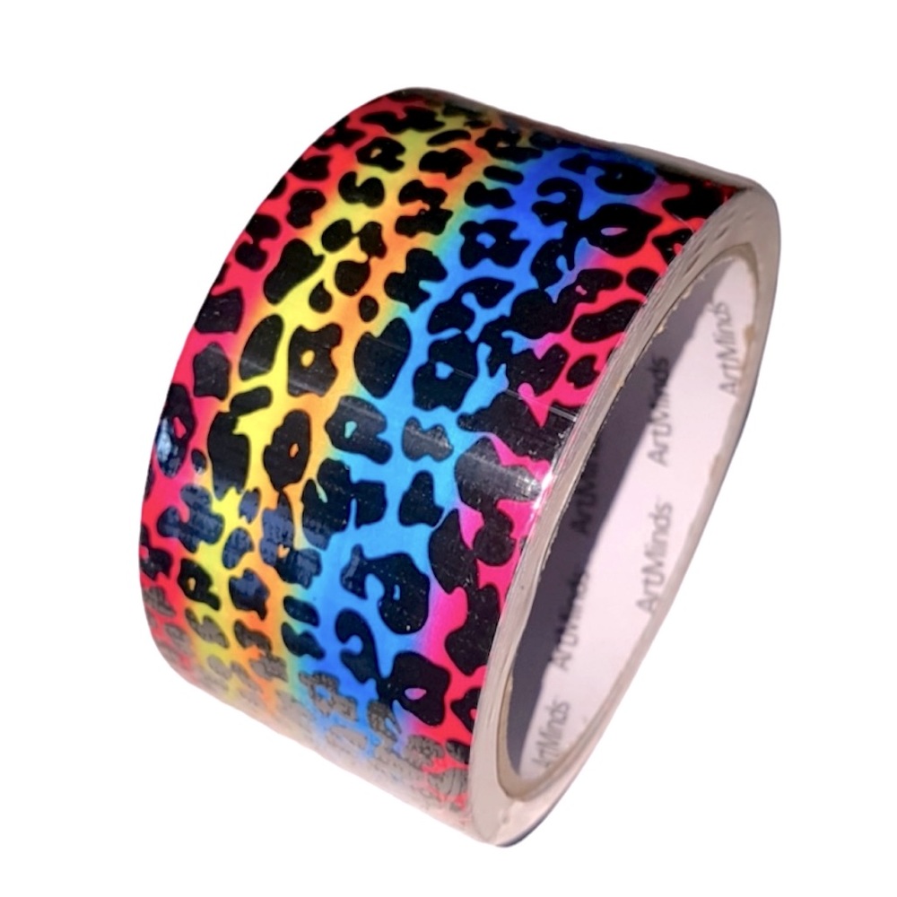 Leopard Design Packaging Tape 1.88"x10YD